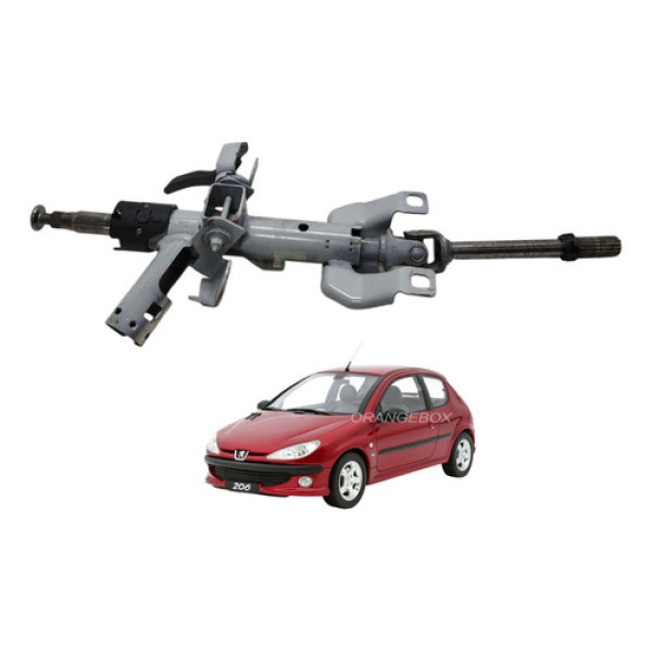 Coluna Direção Peugeot 206 1.4 2008 2009