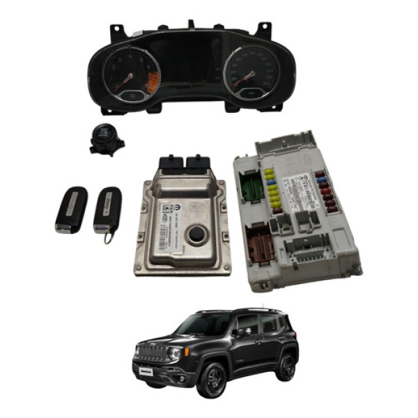 Kit Módulo Injeção Start Stop Jeep Renegade 1.8 Flex 2018