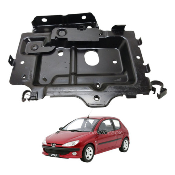 Caixa Suporte Bateria Peugeot 206 1.4 2008 2009
