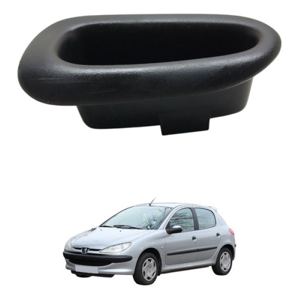 Puxador Porta Traseira Esquerda Peugeot 206 2008