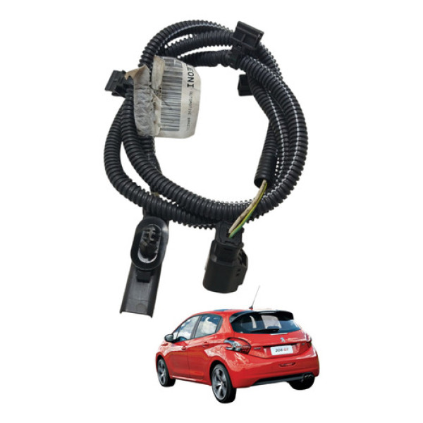 Chicote Luz Neblina Traseira Peugeot 208 2014 2015