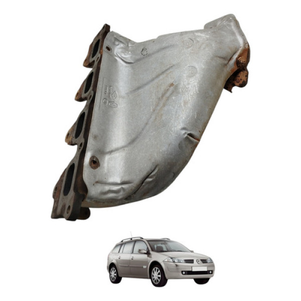 Coletor Escapamento Megane 1.6 16v 2008 2009