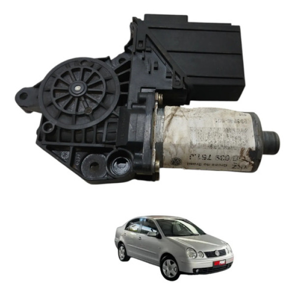 Motor Máquina Vidro Traseiro Esquerdo Polo 2004 2005