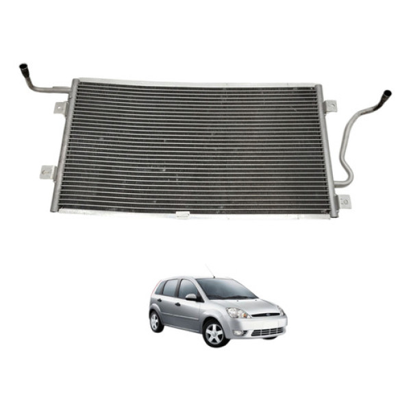 Condensador Ar Fiesta 1.0 2003 2004 2005