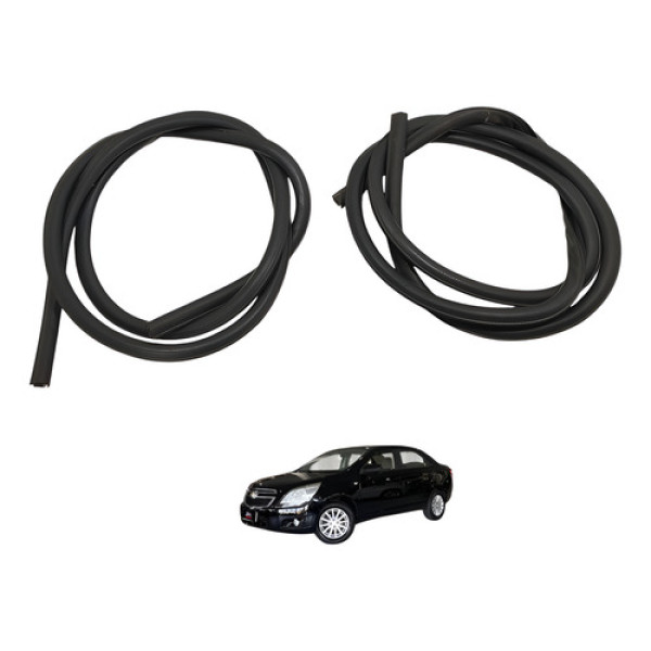 Par Borracha Porta Traseira Cobalt 2013 2014