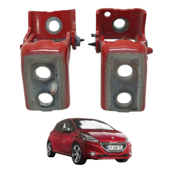 Dobradiça Porta Traseira Direita Peugeot 208 2013 2014