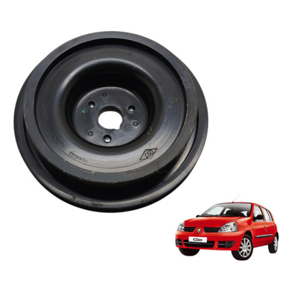 Polia Virabrequim Clio Completo 1.0 16v 2008 A 2011
