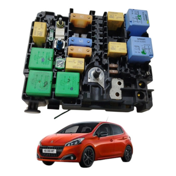 Caixa Fusível Motor Peugeot 208 1.5 2014 2015