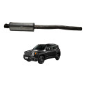 Abafador Intermediário Escapamento Jeep Renegade  2017 2018