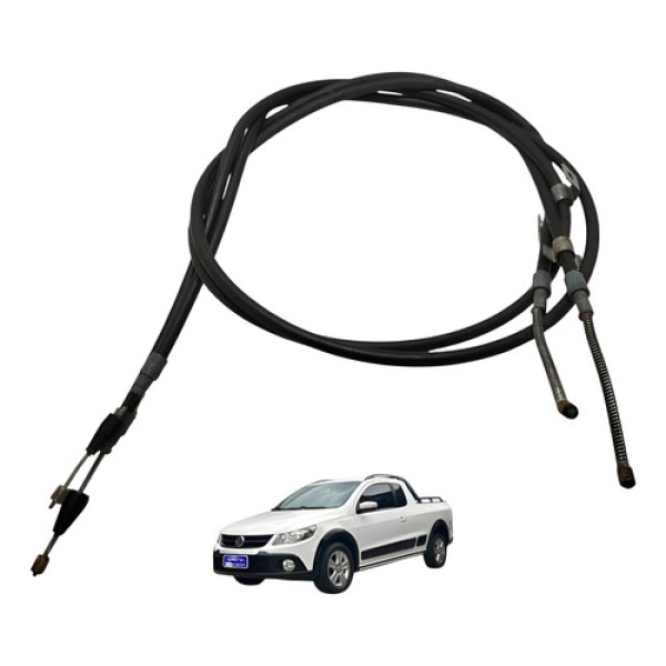 Par Cabo Freio Mão Saveiro Cross 2012 2013