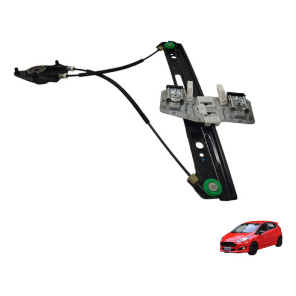 Máquina Vidro Dianteira Direita New Fiesta 2012 A 2016
