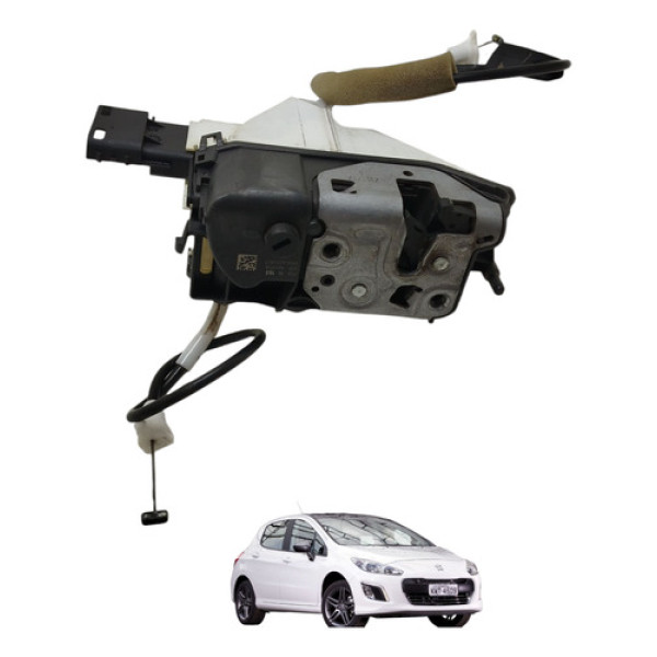 Fechadura Porta Dianteira Direita Peugeot 308 2014 2015