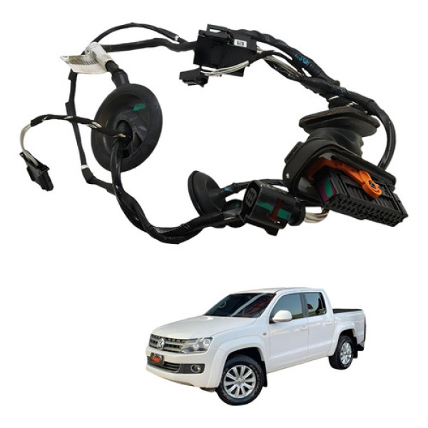 Chicote Porta Traseira Direita Amarok 2011 2012 2013 Vw