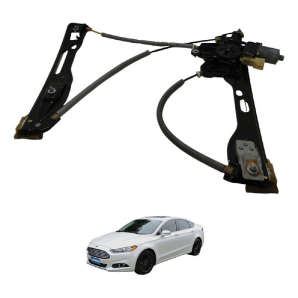 Máquina Vidro Dianteira Esquerda Fusion 2014 2015