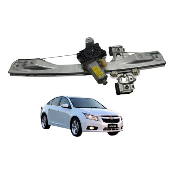 Máquina Vidro Traseiro Esquerdo Cruze 2012 2013 2014 2015
