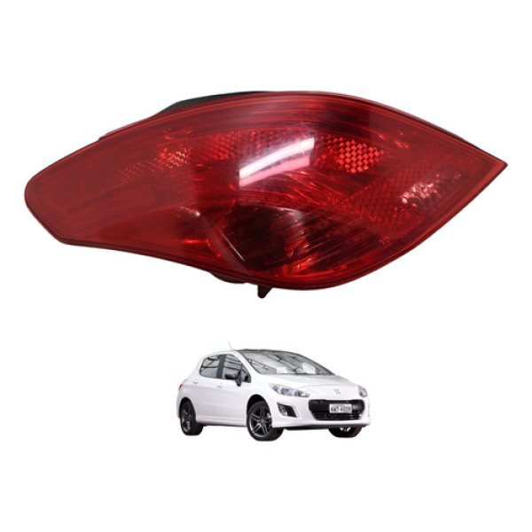 Lanterna Esquerda Peugeot 308 2014 2015