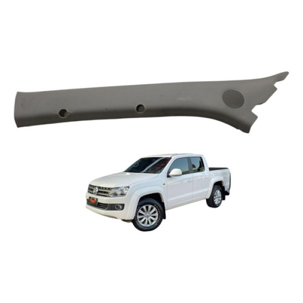 Acabamento Esquerdo Coluna Parabrisa Amarok 2011 2012 Vw