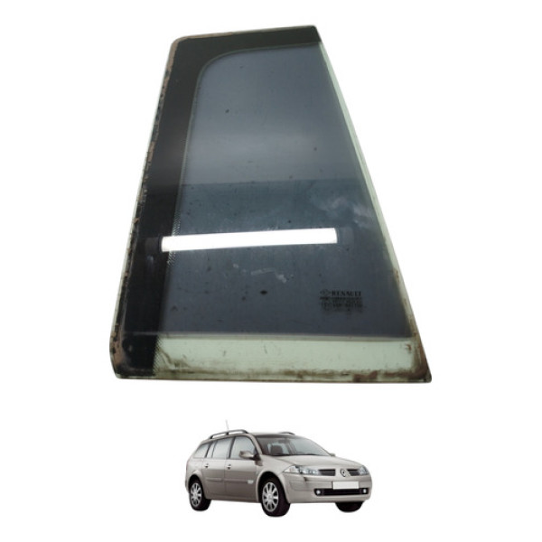 Vidro Fixo Traseiro Direito Megane Grand Tour 2008 2009