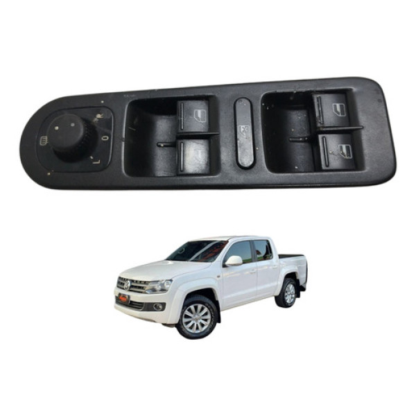 Botão Vidro Dianteiro Esquerdo Amarok 2011 2012 Vw