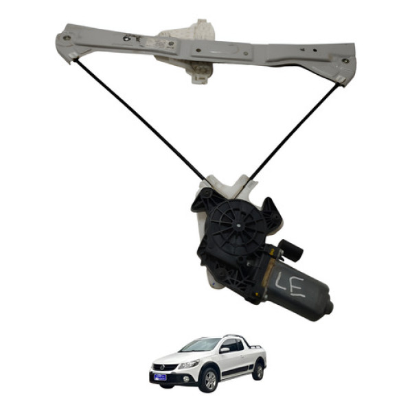 Máquina Vidro Porta Esquerda Saveiro Cross 2012 2013