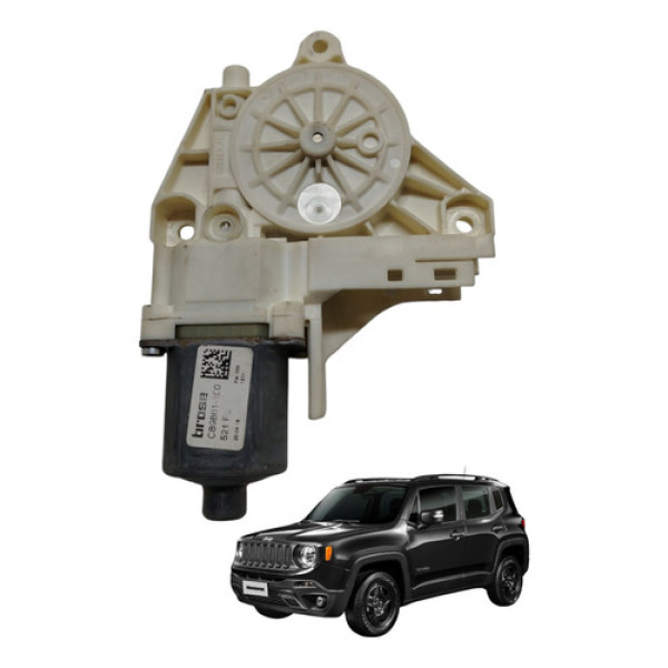 Motor Máquina Vidro Dianteira Esquerda Jeep Renegade  2018