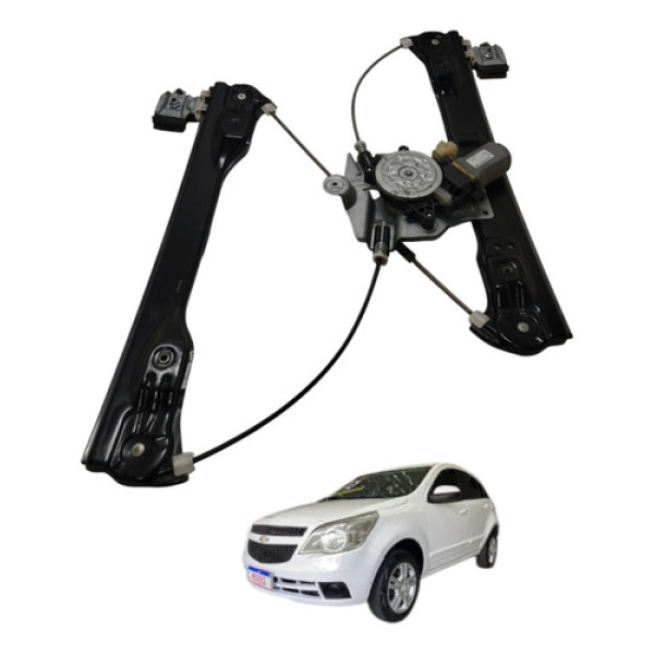 Máquina Vidro Dianteira Direita Agile 2010 2011 2012