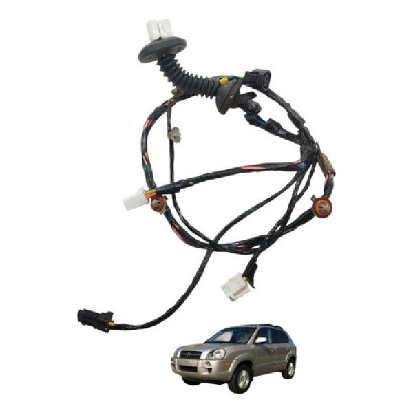 Chicote Elétrico Porta Traseira Esquerda Tucson 2009 2010