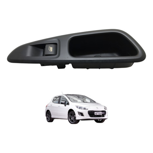 Botão Vidro Traseiro Esquerdo Peugeot 308 2014 2015