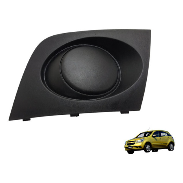 Moldura Tampa Farol Milha Direito Agile 2011 A 2014