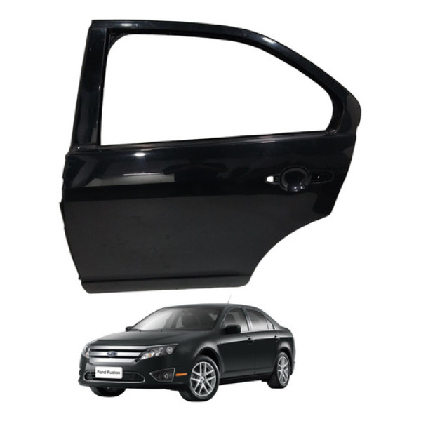 Porta Traseira Esquerda Fusion 2010 2011 Ford