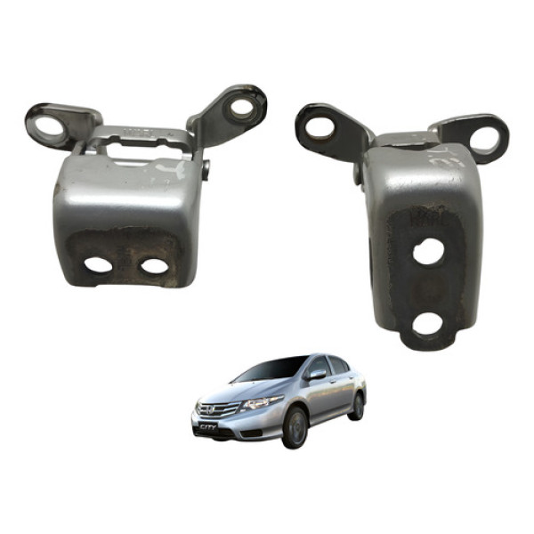 Dobradiça Traseira Esquerda Honda City 2013 2014