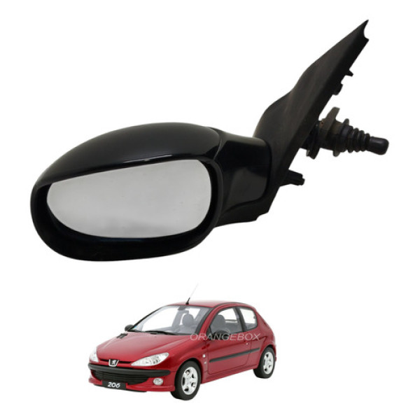 Retrovisor Esquerdo Manual Peugeot 206 1.4 2008