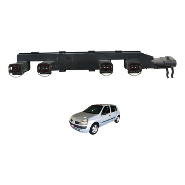 Chicote Bico Injetor Clio 1.0 2004 2005