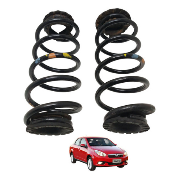 Par Molas Traseira Grand Siena 2013 2014 2015