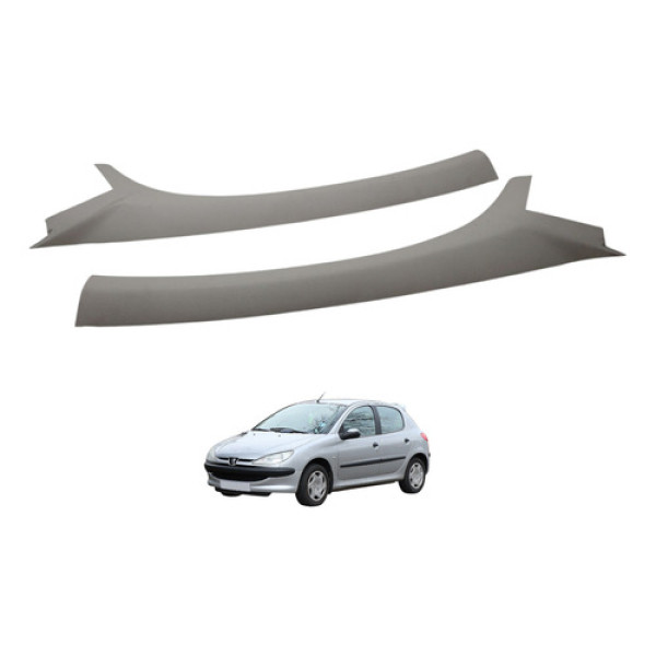 Acabamento Coluna Parabrisa Peugeot 206 2007 2008 2009