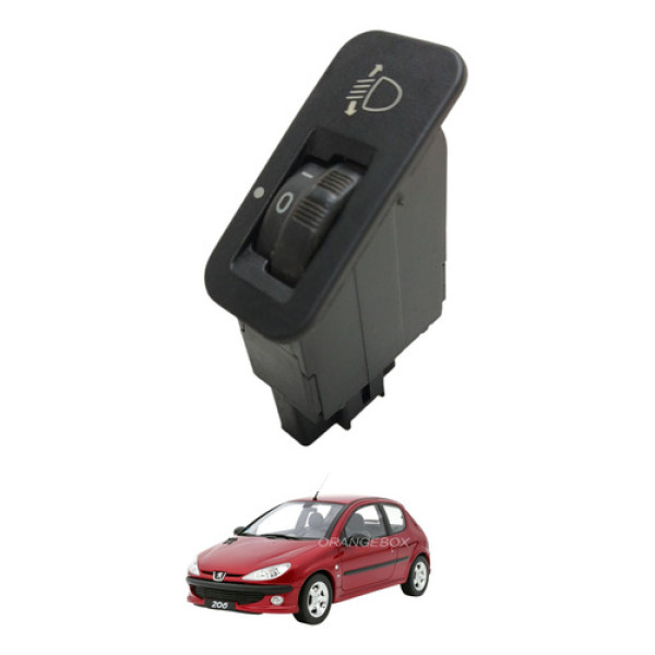Botao Regulagem Altura Farol Peugeot 206 2008 2009
