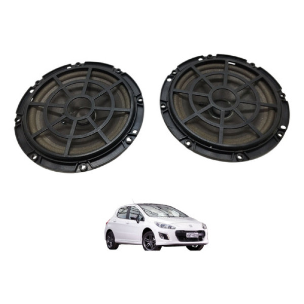 Par Alto Falante Dianteira Peugeot 308 2014 2015