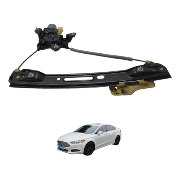 Máquina Vidro Traseira Esquerda Fusion 2014 2015