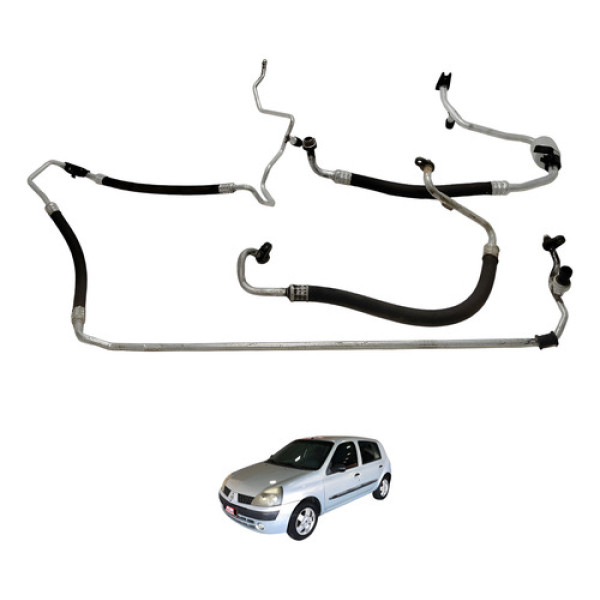Kit Mangueira Ar Condicionado Clio 1.0 2004 2005
