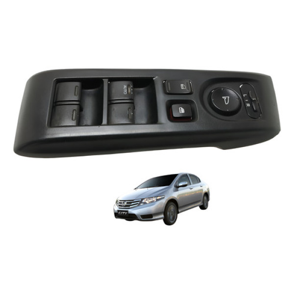 Botão Vidro Elétrico Dianteiro Esquerdo Honda City 2013 2014