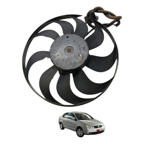 Ventoinha Ar Polo 1.6 2004 2005 Detalhe