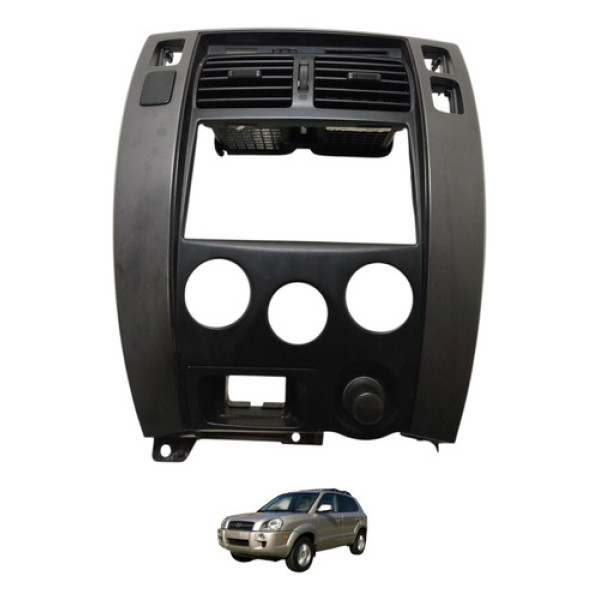 Moldura Difusor Ar Central Multimídia Tucson 2010 2011