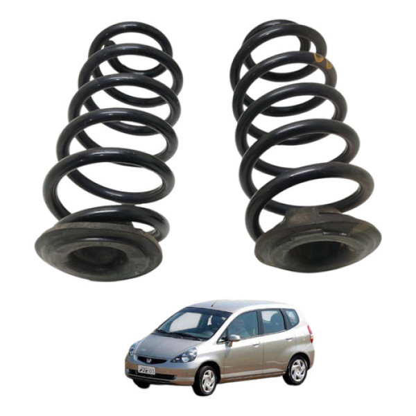 Par Mola Traseira Honda Fit 1.4 2006 2007 2008