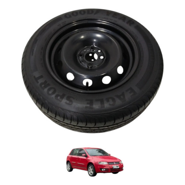 Estepe Aro 15 Stilo 2010 2011 Preto