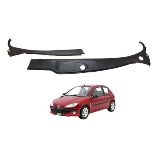 Grade Churrasqueira Parabrisa Peugeot 206 2008 2009
