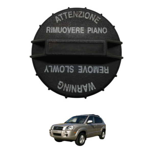 Tampa Gargalo Tanque Combustível Tucson 2010 2011 Preto 2012