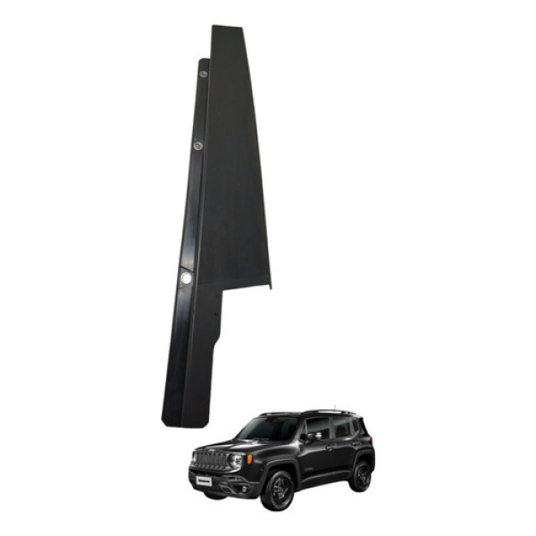 Moldura Coluna Porta Dianteira Esquerda Jeep Renegade 2018