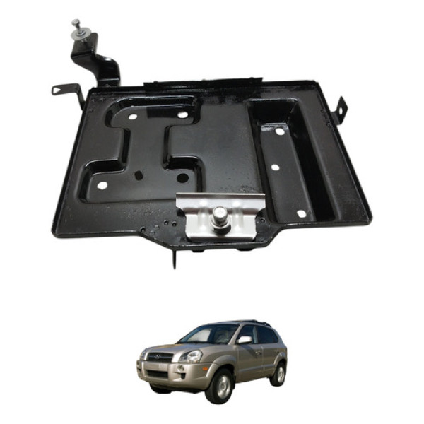 Suporte Caixa Bateria Tucson 2.0 2009 2010 2011 Preto