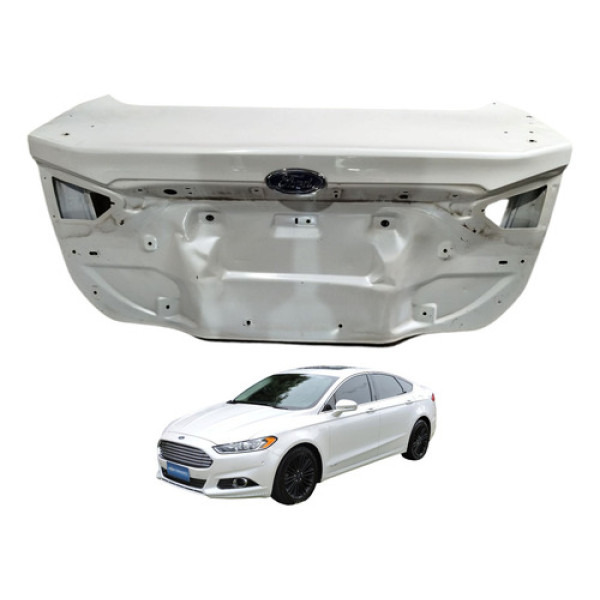 Tampa Traseira Porta Malas Fusion Titanium 2014 2015 Detalhe