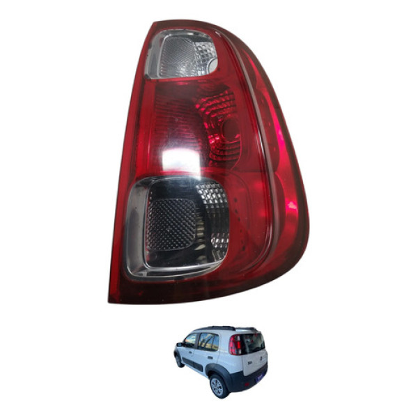 Lanterna Sinaleira Direita Uno Vivace 2013 2014 Direito/passageiro Vermelho